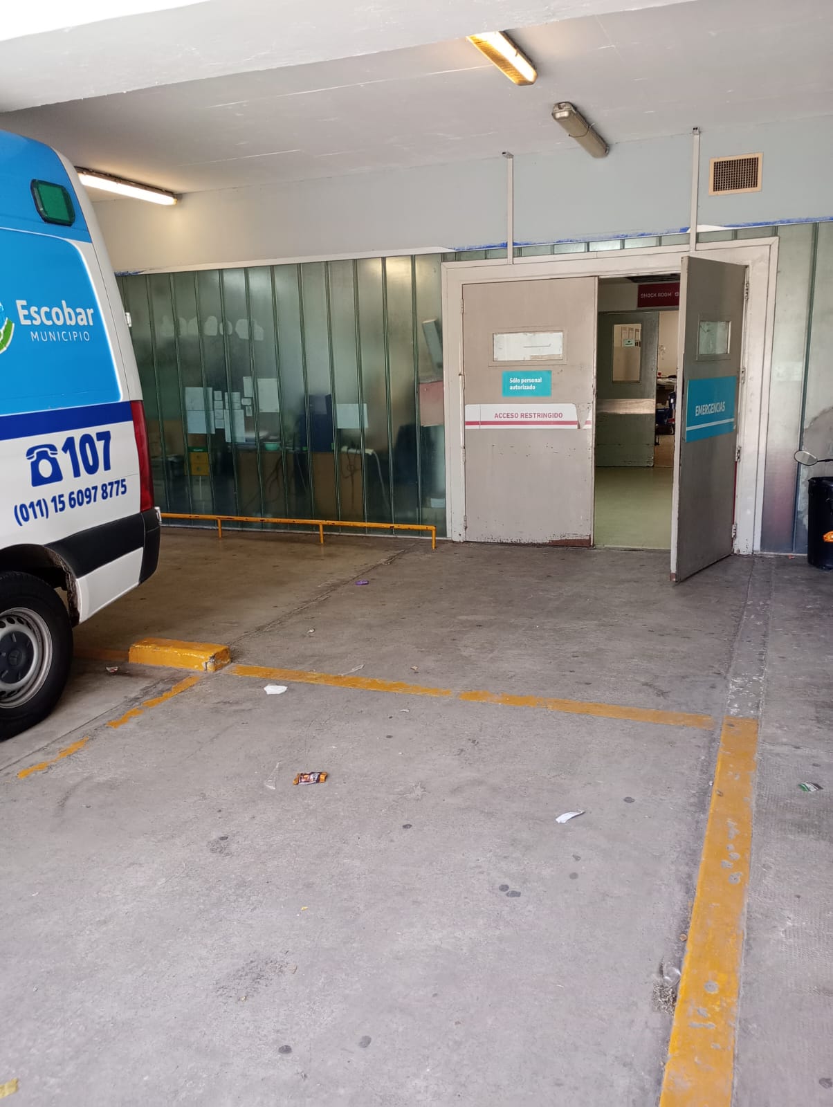 Frente del Hospital Erill