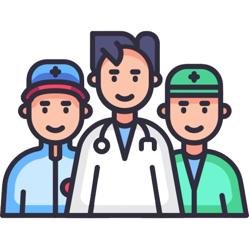Pictograma de personal médico